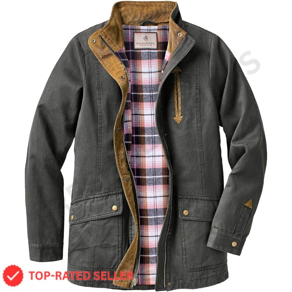 Flannel Lined Shirt Jacket Oversized Casual Chic Transitional Outerwear